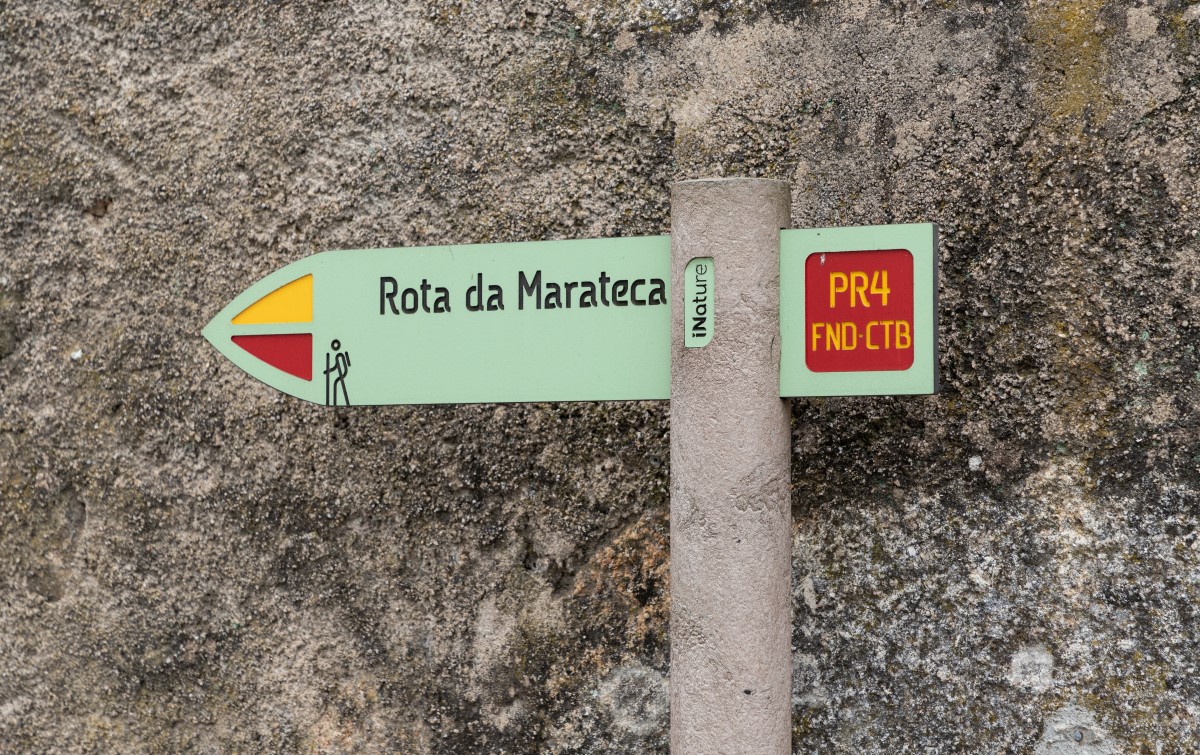 placa da rota da marateca