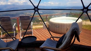Domo Água, Natura Glamping, Serra da Gardunha, Fundão