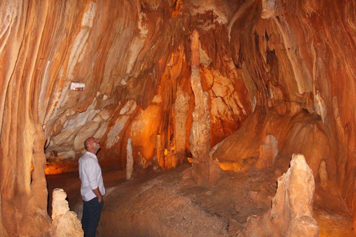 "As grutas continuam a encantar quem as visita. Há que uma vibração", diz Danilo Guimarães.