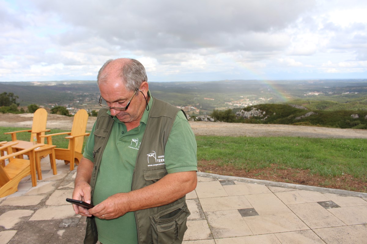 António Frazão, 58 anos,  Presidente da direção da Cooperativa.