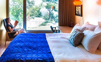 Quarto duplo com vista panorâmica