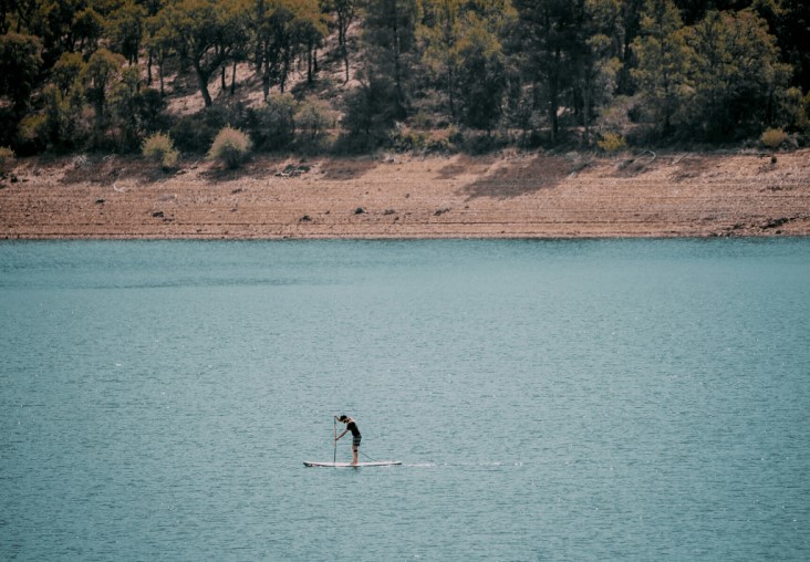 Standup Paddle na Barragem da Meimoa