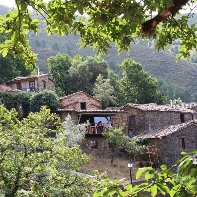 Vista da Aldeia do Xisto de Cerdeira