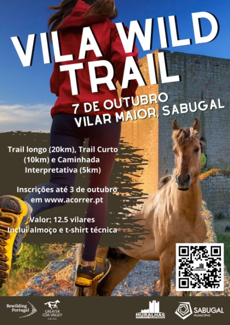 Cartaz do Vila Wild Trail em Vilar Maior