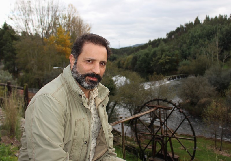 Carlos Fonseca, na Praia Fluvial do Vimieiro, em Hombres - São Pedro de Alva