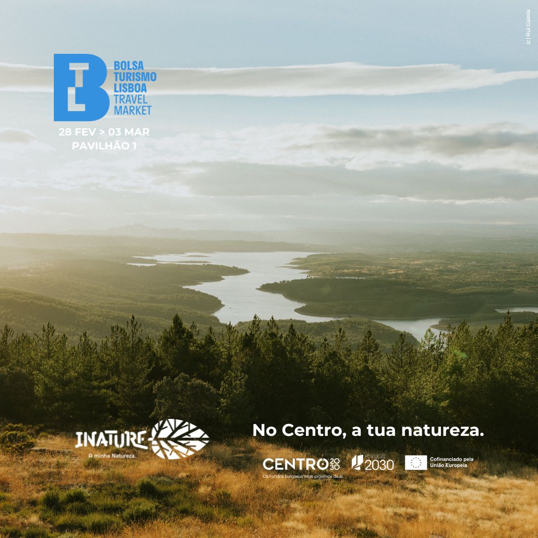 barragem do sabugal ao entardecer para ilustrar a presença da rede inature na btl 2024