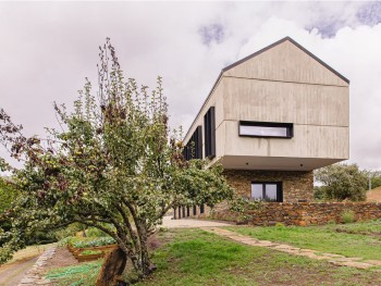 terra sense, quinta de arquitetura moderna na serra da estrela