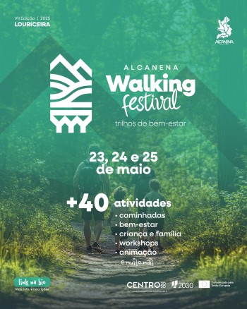 cartaz alcanena walking festival